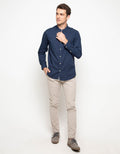 Triple Kemeja Lengan Panjang Slim Fit