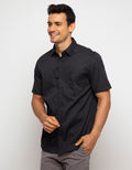 Triple Kemeja Lengan Pendek Slim Fit (Ss 416 Dgr)