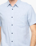 Triple Kemeja Lengan Pendek Slim Fit