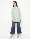 Triset Blouse Small Check Wanita