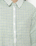 Triset Blouse Small Check Wanita