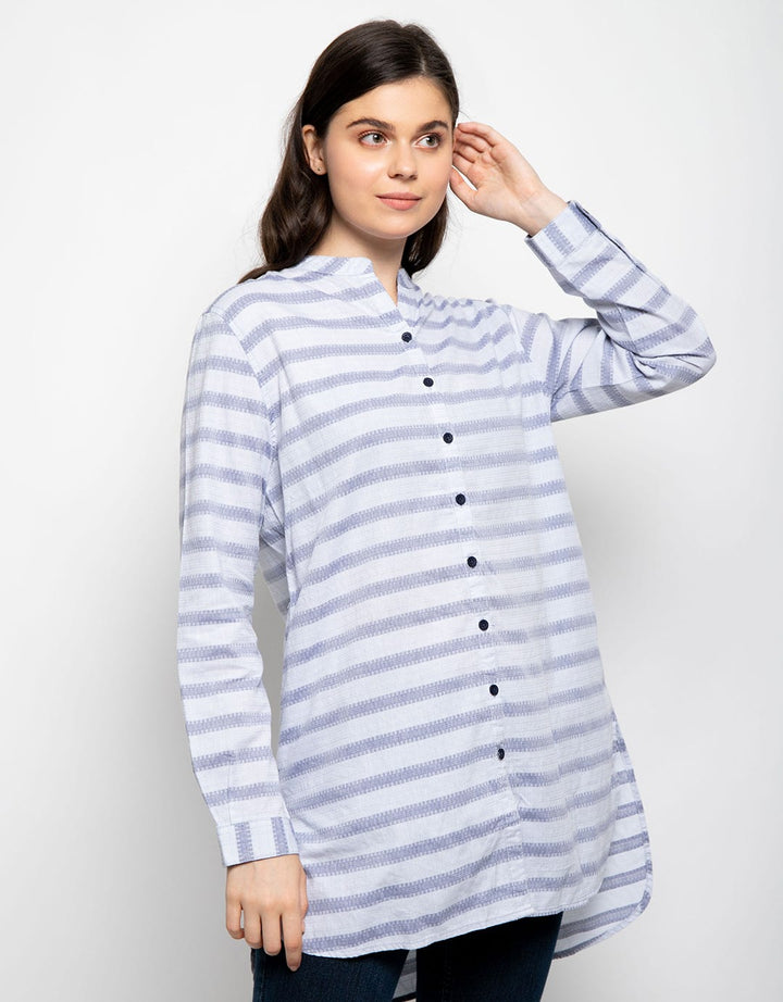 Triset Blouse Print Stripes