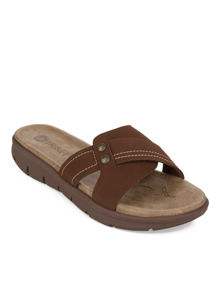 Triset Flat Sandals Slip On