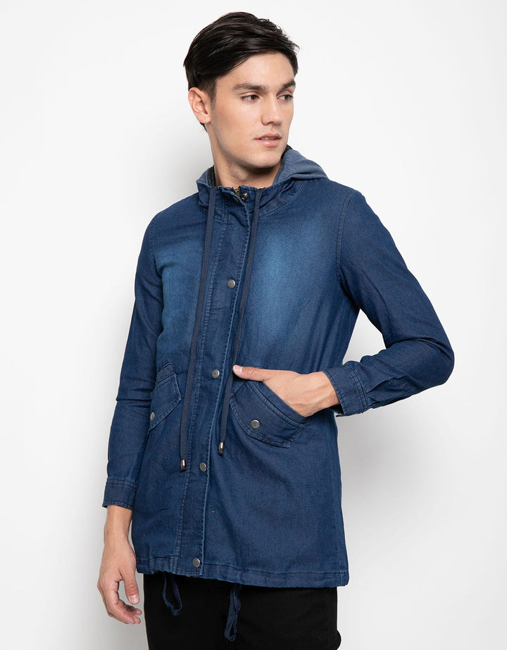 Triset Jaket - Medium Denim
