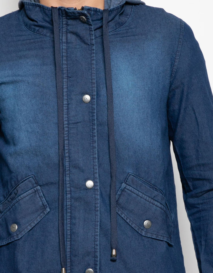 Triset Jaket - Medium Denim