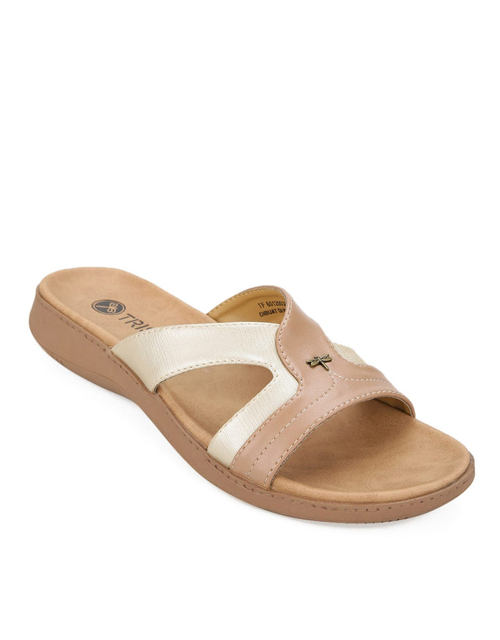 Triset Sandal Slip On Detail Attached Straps