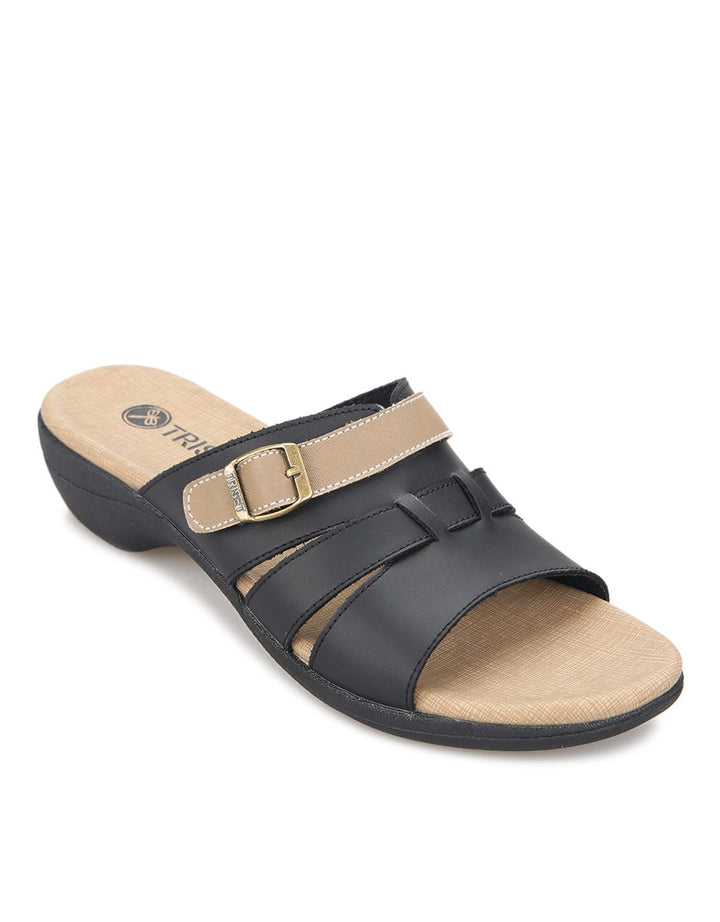 Triset Sandal Wedges Detail Buckle Strap