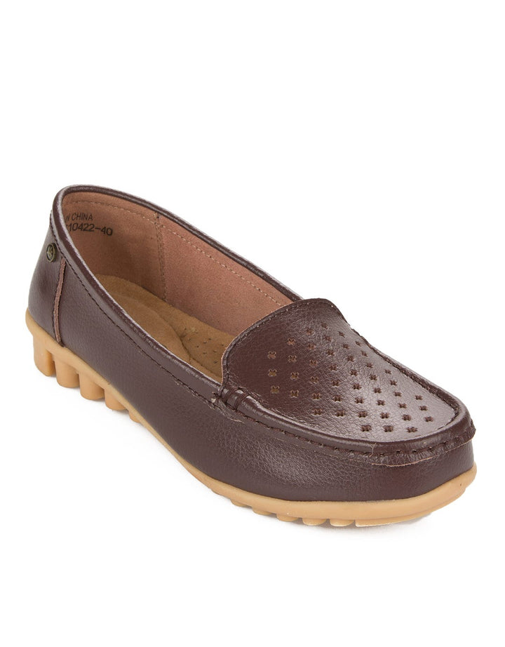 Triset Sepatu Moccasin Aksen Cutting