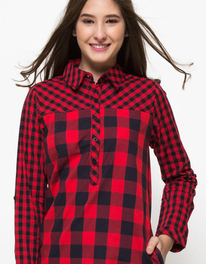 Label 9 Long Sleeve Floral Printed Shirt