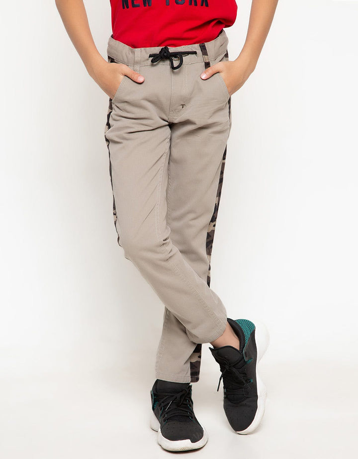 Twist Kids Cl 3620 Cotton Reparmy Long Pant