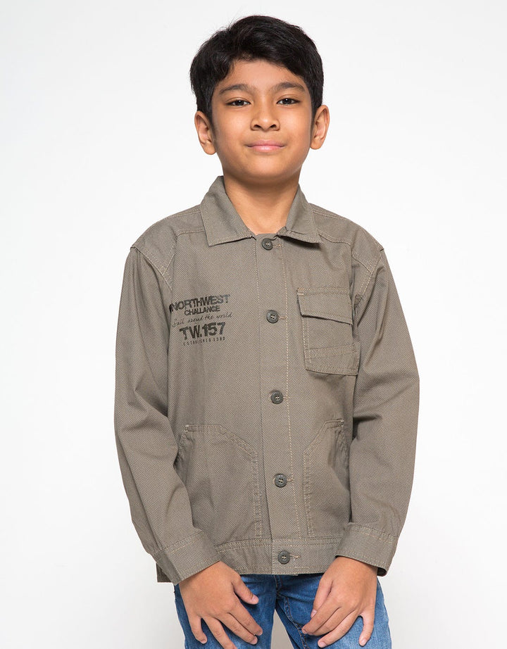 Twist Kids Kemeja Anak Laki-Laki North West