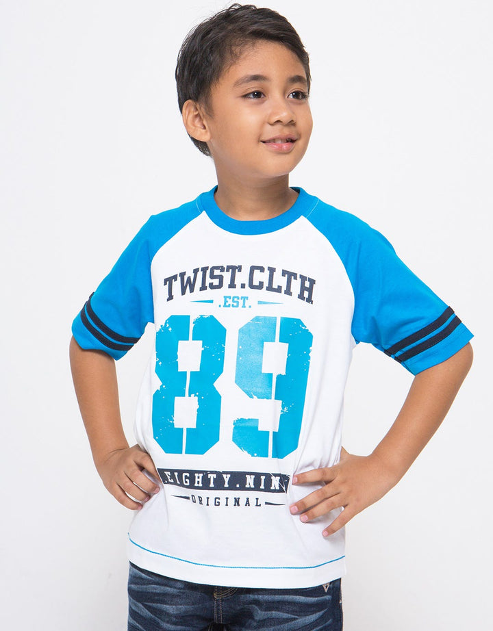 Twist Kids Number 89 T-Shirt Oblong Anak