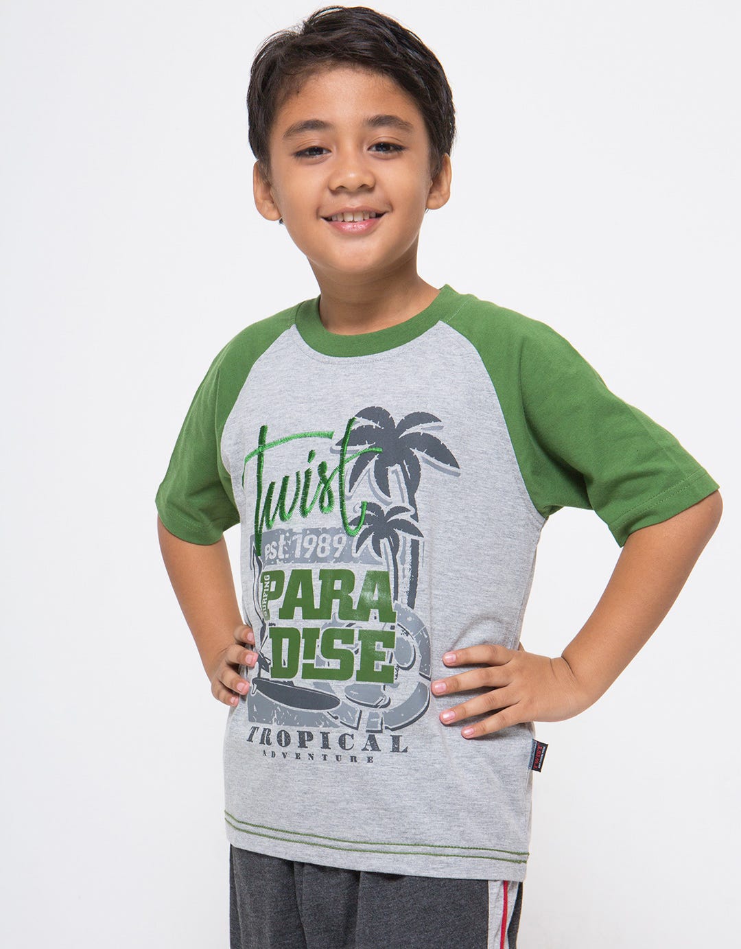 Twist Kids Paradise Children's Oversized T-Shirt