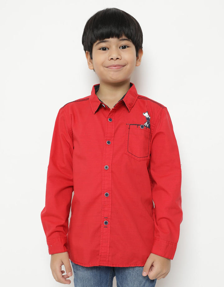 Twist Kids Kids Long Plain HSHL Shirt