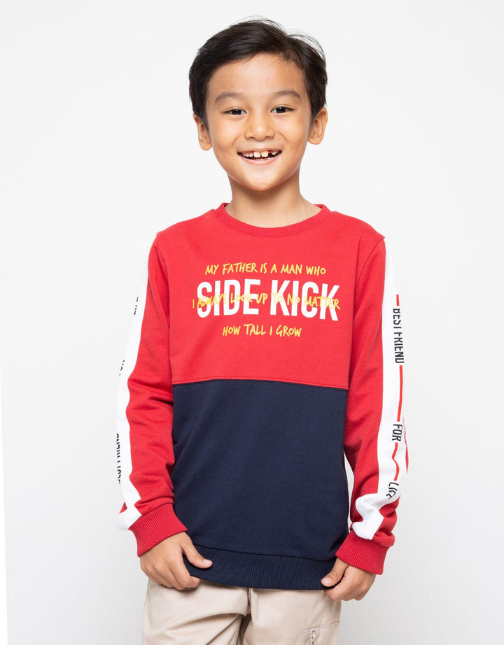 Twist Kids Side Kick Print Sweater