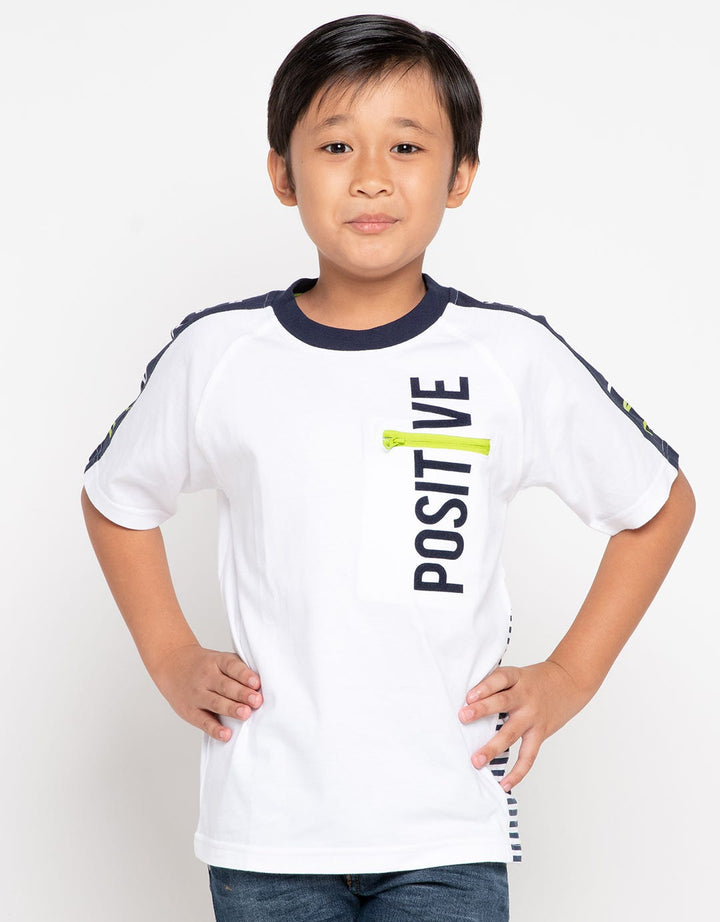 Twist Kids Short Sleeve T-Shirt Oblong Stripes