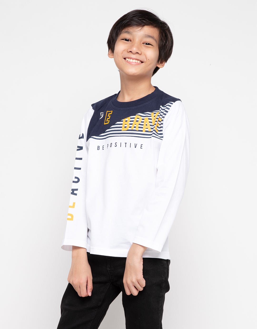 Twist Kids Short Sleeve T-Shirt Oblong Stripes