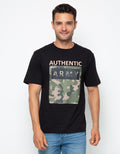 Tzone T-Shirt Print Military Autentic Army