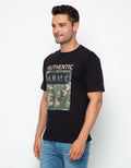 Tzone T-Shirt Print Military Autentic Army