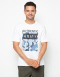 Tzone T-Shirt Print Military Autentic Army