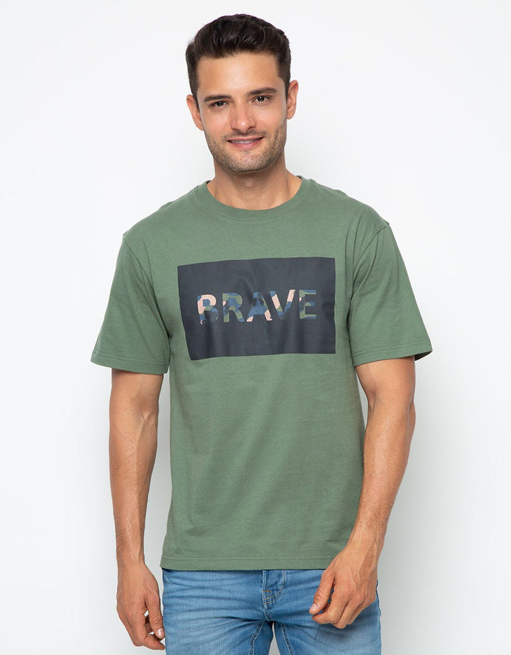 SS T-SHIRT PRINT MIL