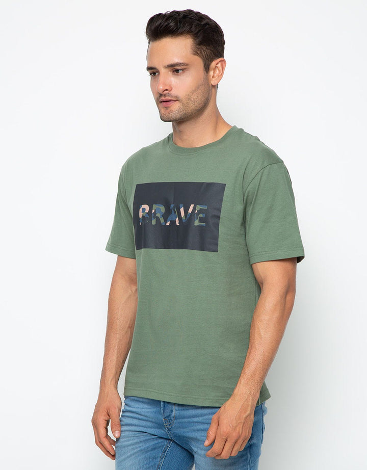 SS T-SHIRT PRINT MIL