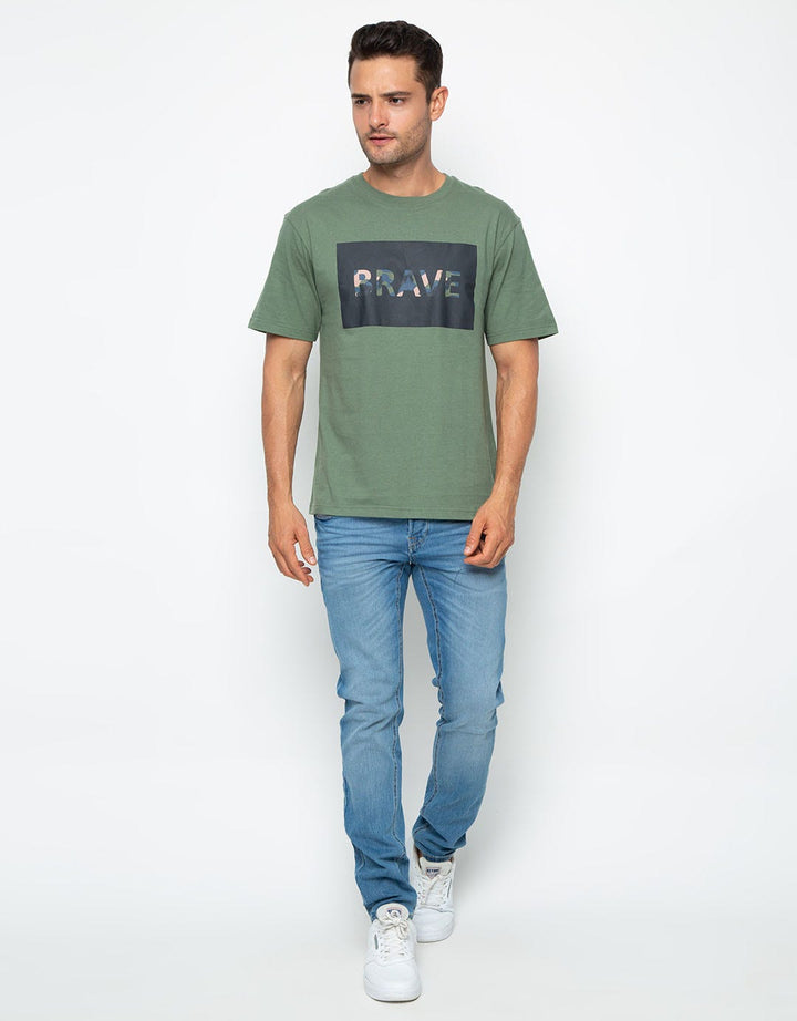 SS T-SHIRT PRINT MIL