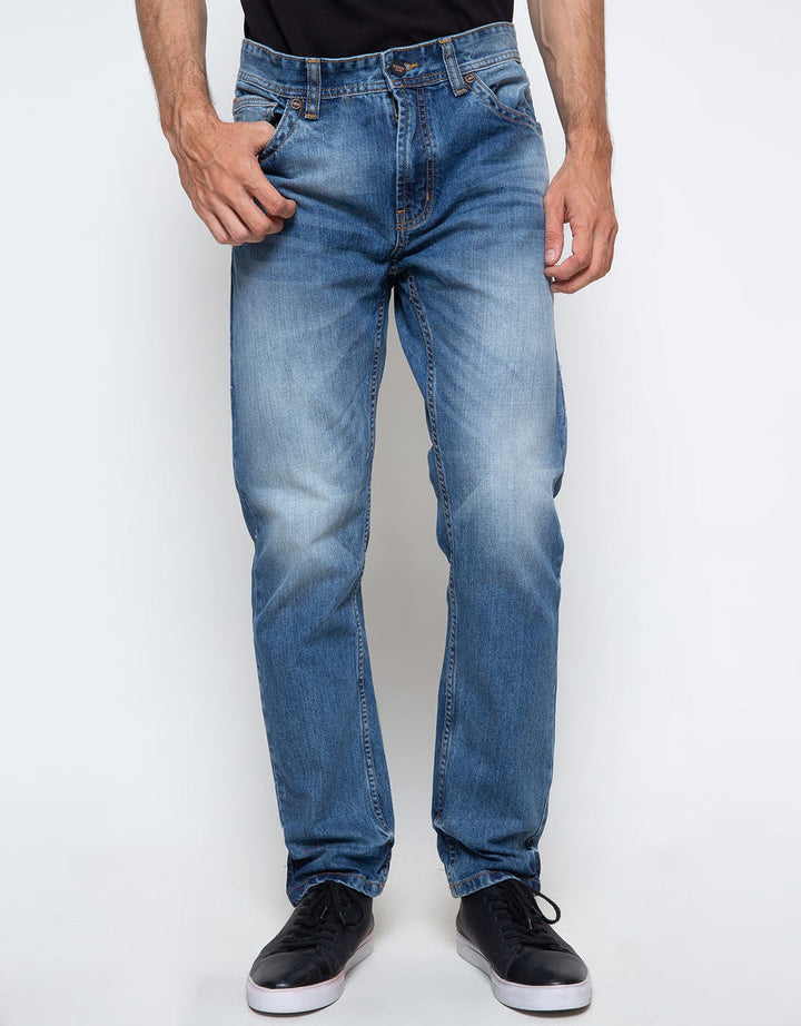 Used Jeans Men Regular Pants KJ 46
