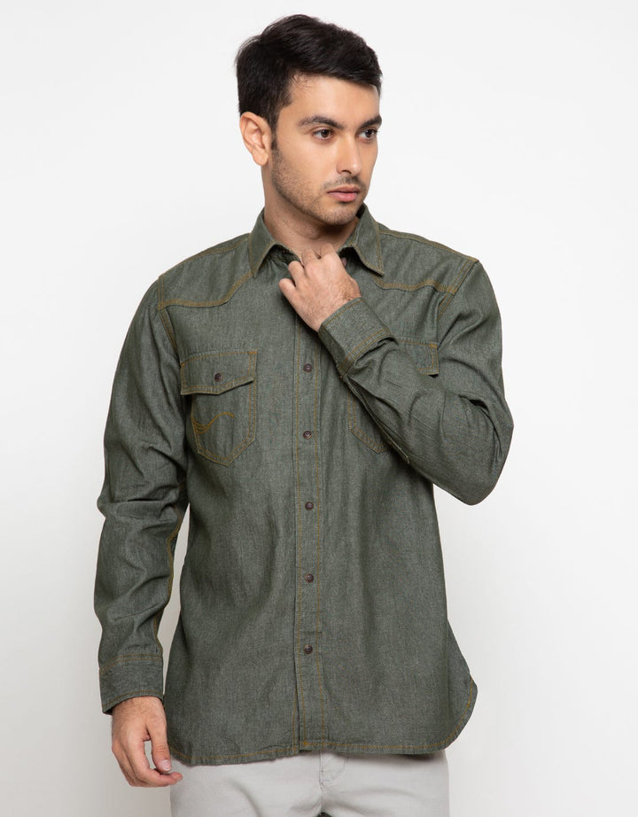 Used Jeans Ryu Garment Wash Shirt