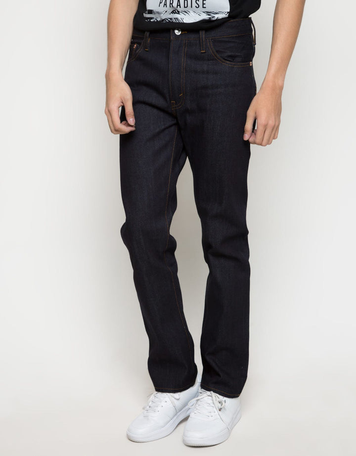 Used Jeans Slim Straight Cut-Raw