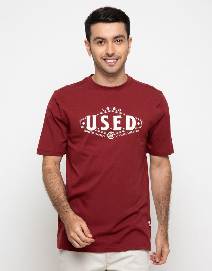 Used Jeans T-shirt Logo