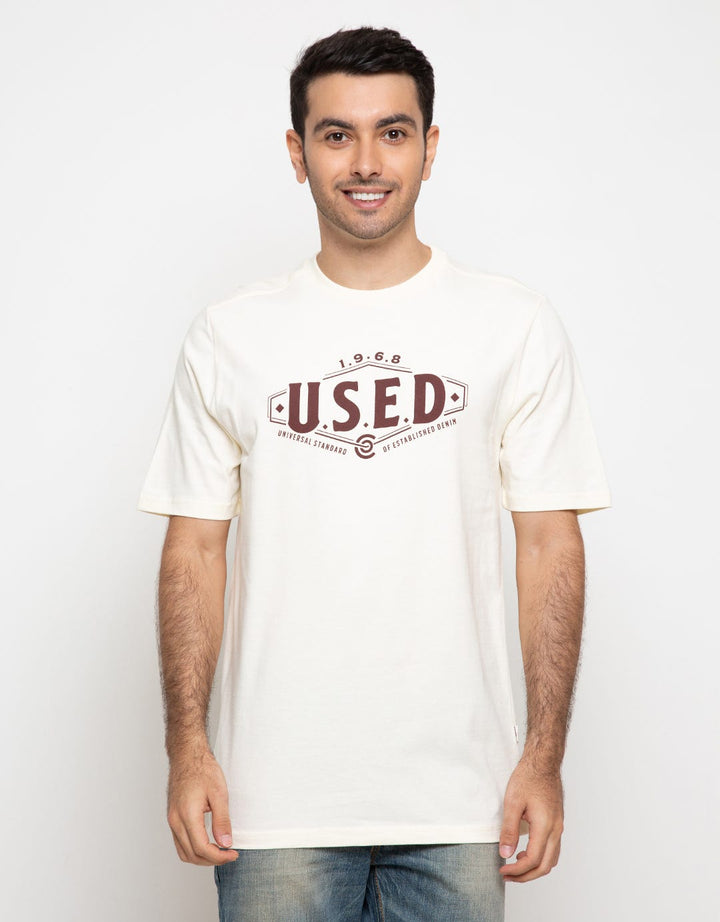 Used Jeans T-shirt Logo