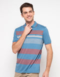 Walrus Men's Polo Shirt Striped Motif (Salur) T12083S