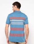 Walrus Men's Polo Shirt Striped Motif (Salur) T12083S