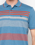 Walrus Men's Polo Shirt Striped Motif (Salur) T12083S