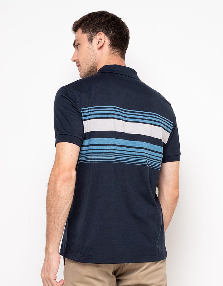 Walrus Kaos Polo Pria Motif Garis ( Salur ) T12085N