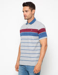 Walrus Men's Polo Shirt Striped Motif (Stripes) T11801A