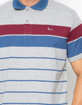 Walrus Men's Polo Shirt Striped Motif (Stripes) T11801A