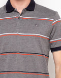 Walrus Men's Polo Shirt Striped Motif (Stripes) T12018G