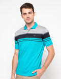 Walrus Kaos Polo Pria Motif Garis (Salur) T12086D
