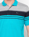 Walrus Kaos Polo Pria Motif Garis (Salur) T12086D
