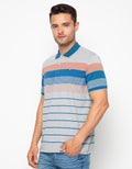 Walrus Kaos Polo Pria Motif Garis (Salur) T12087A