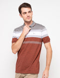 Walrus Kaos Polo Pria Motif Garis (Salur) T12092M