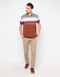 Walrus Kaos Polo Pria Motif Garis (Salur) T12092M