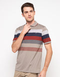 Walrus Men's Polo Shirt Striped Motif (Stripes) T12100G