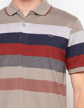 Walrus Men's Polo Shirt Striped Motif (Stripes) T12100G
