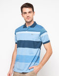 Walrus Men's Polo Shirt Striped Motif (Stripes) T12102B