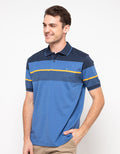 Walrus Kaos Polo Pria Motif Garis (Salur) T12103B