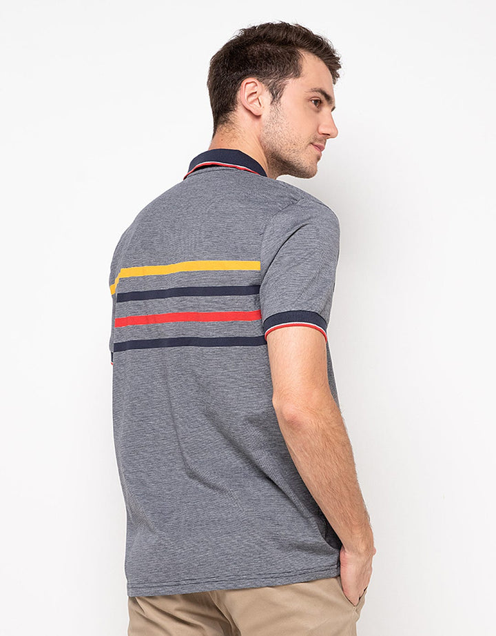 Walrus Kaos Polo Pria Motif Garis (Salur)  T12104N