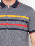 Walrus Kaos Polo Pria Motif Garis (Salur)  T12104N